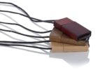 Ahşap USB Bellek Boyun İpli - Görsel 3