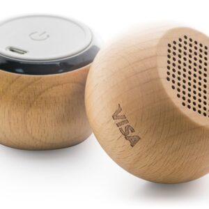 TWS Ahşap Bluetooth Hoparlör