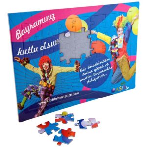 Özel Tasarım Çerçeveli Puzzle