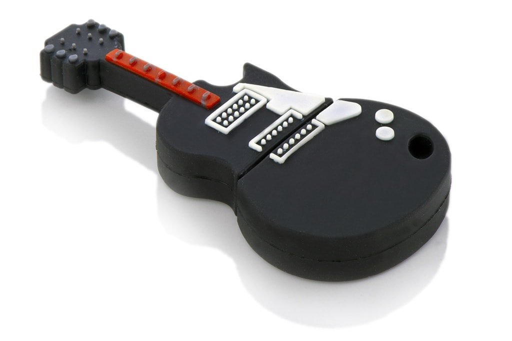 GUITAR2-1.jpg Gitar Şeklinde USB Bellek - Görsel 1