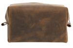 Deri Makyaj & Traş Çantası - Görsel 8