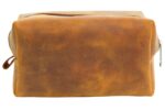 Deri Makyaj & Traş Çantası - Görsel 2