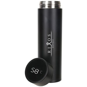 LED Sıcaklık Göstergeli Paslanmaz Çelik Termos 400 mL