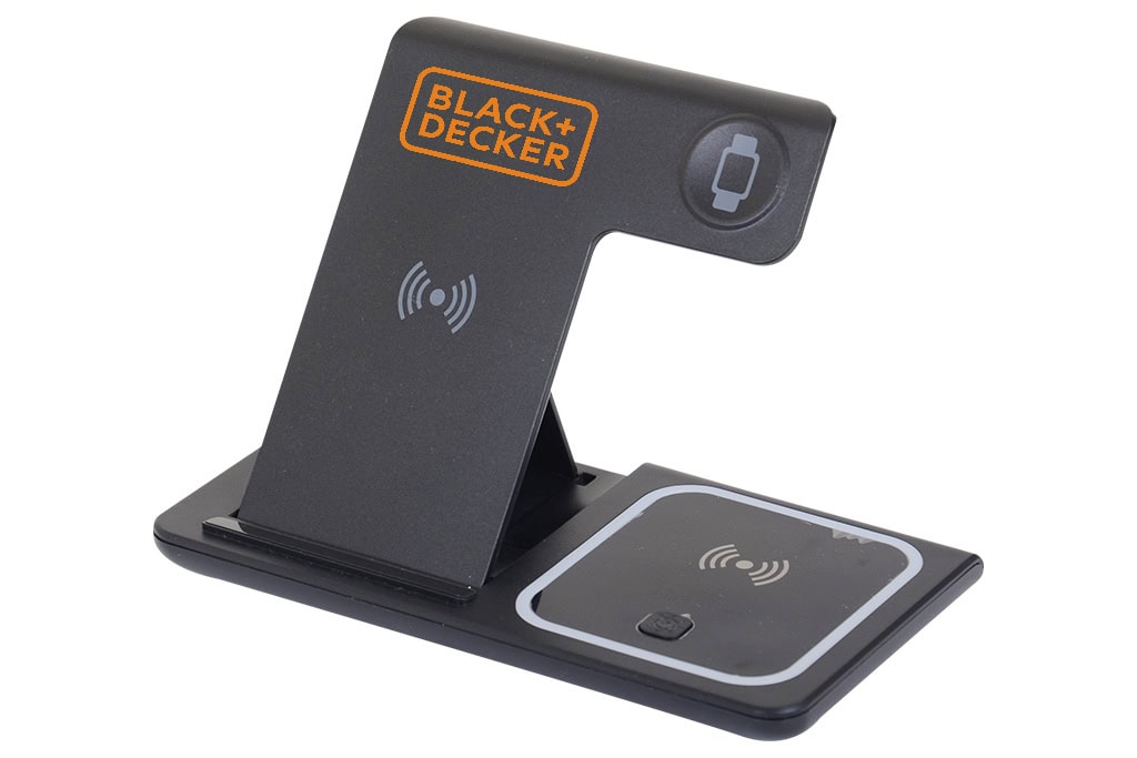 LOKI1.jpg Apple Watch ve Bluetooth Kulaklık Uyumlu Kablosuz Şarj Standı - Görsel 1