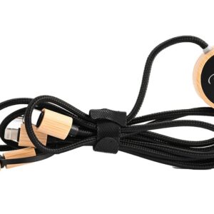 5'i 1 Arada Çoklu Bambu Şarj Kablosu