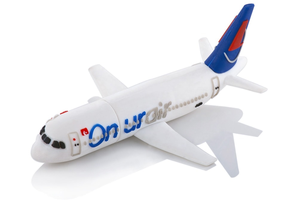 PLANE1-1.jpg Uçak Şeklinde USB Bellek - Görsel 1