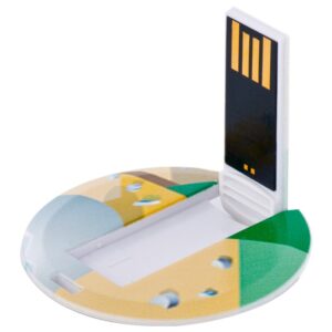 Yuvarlak Şeklinde Kart USB Bellek