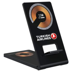 Magsafe Destekli 3'ü 1 Arada 15W Hızlı Şarj Standı