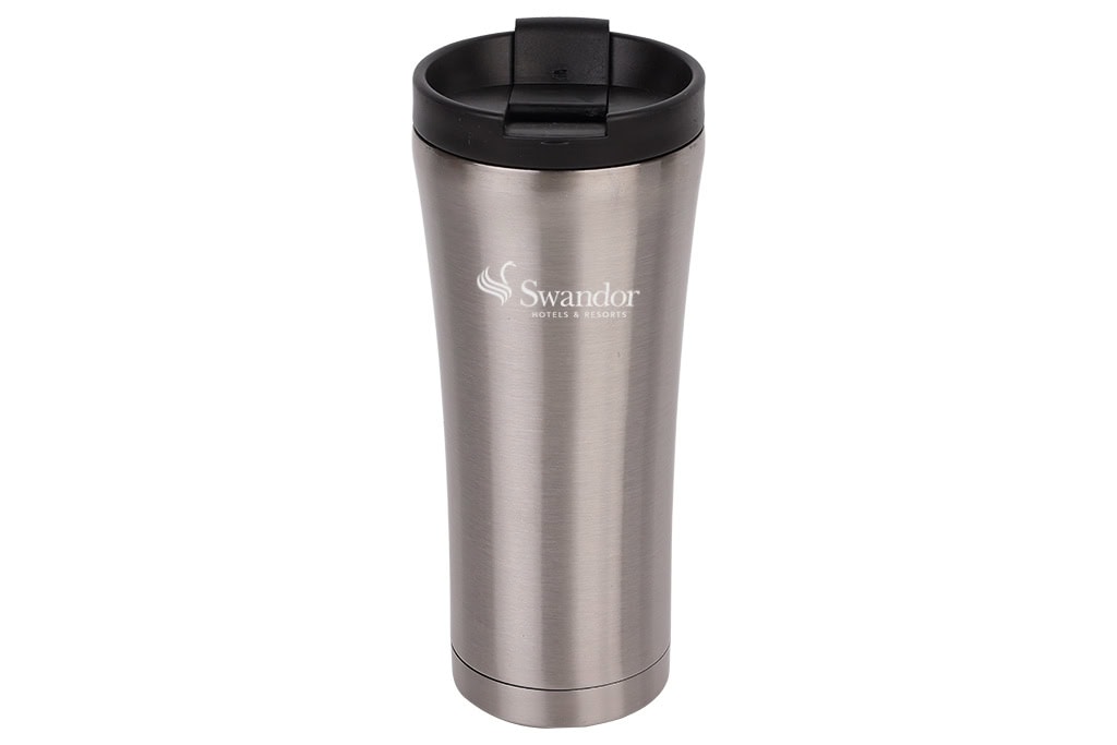 TIVA8.jpg Paslanmaz Çelik Termos Bardak 450 mL - Görsel 1