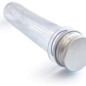 Metal Kapaklı Plastik Deney Tüpü