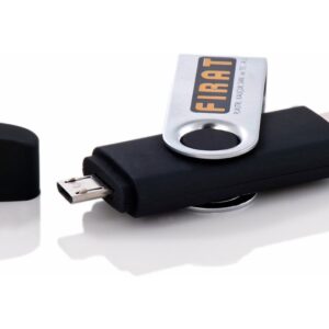 Döner Kapaklı OTG USB Flash Bellek