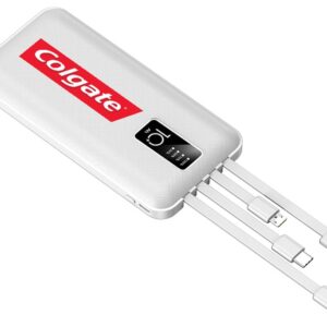 10.000 mAh Dahili Çoklu Şarj Kablolu Powerbank