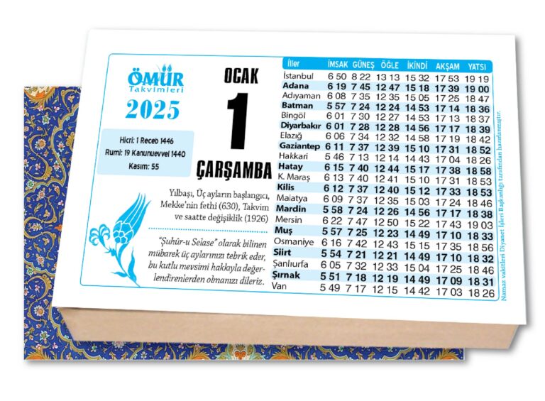 Blok takvim - takoz takvim fiyat