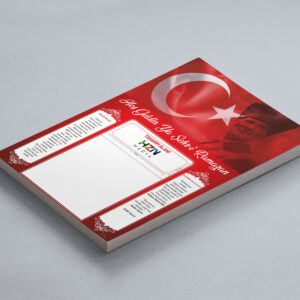 4x34 cm Ramazan İmsakiyesi, 210 gr Bristol kâğıt kalitesiyle üretilmiş, net baskılı ve uzun ömürlü bir üründür. 2026 imsakiye arayanlar için estetik ve pratik bir çözümdür.